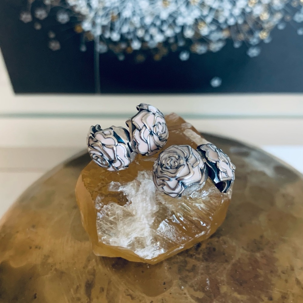 Pandora *Retired* Rose Garden Clips